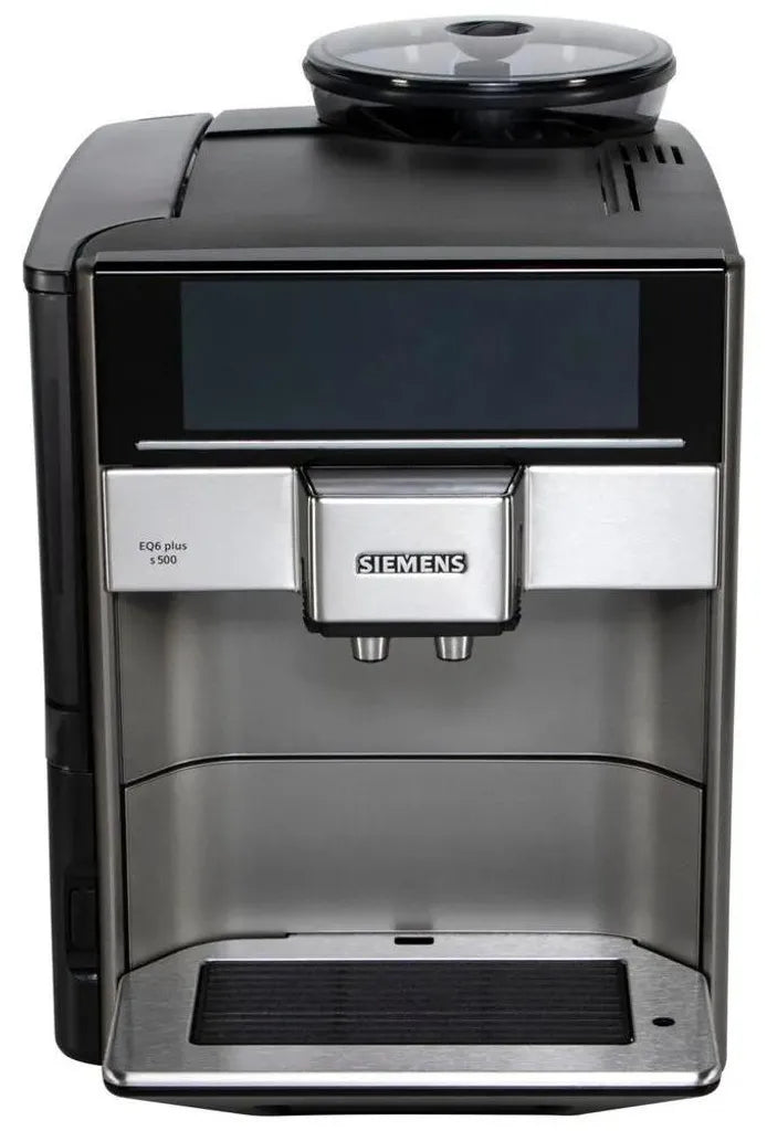Siemens EQ6 Plus S500 Kaffeevollautomat Schwarz Silber